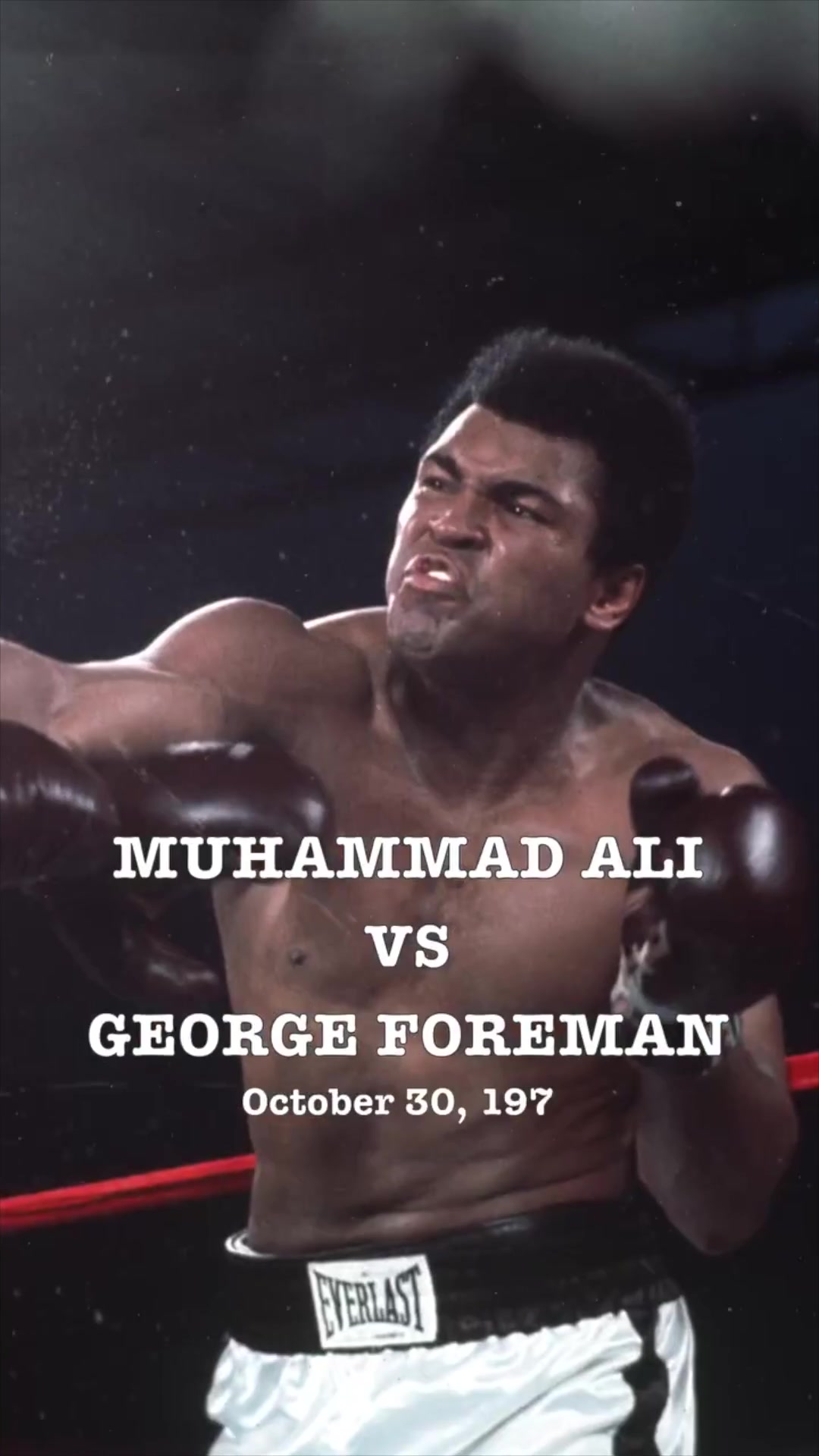 Muhammad Ali Vs George Foreman